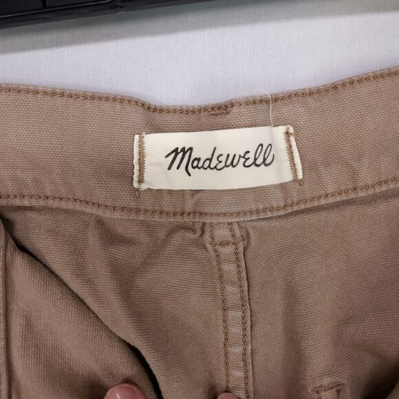 Madewell Jeans Size 28 Womens 90s Straight Utility Pants High Rise Stretch Canva - Picture 13 of 16
